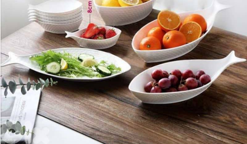 ceramic fish shape bowls 0