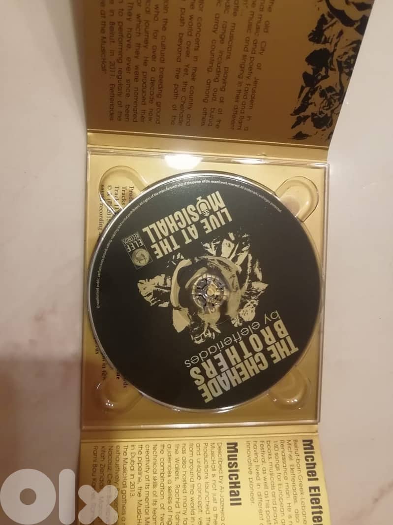 The Chehade Brothers CD by [Elefteriades]– Live At The MusicHall 6$ 1