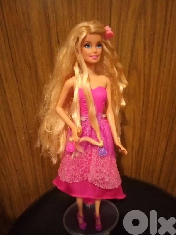 TWIST N STYLE Barbie Princess Mattel great doll has a long hair=25$ 0