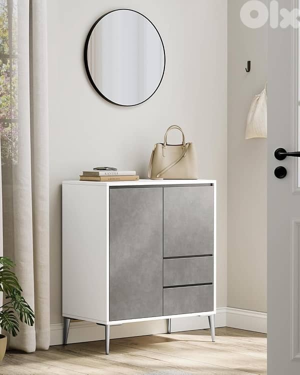 VASAGLE Storage Cabinet, 4