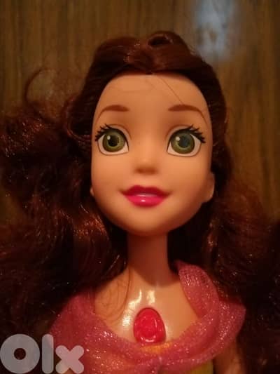 SHIMMERING SONG BELLE BEAUTY &The Beast Hasbro Musical doll=23$