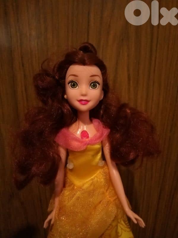 SHIMMERING SONG BELLE BEAUTY &The Beast Hasbro Musical doll=23$ 3