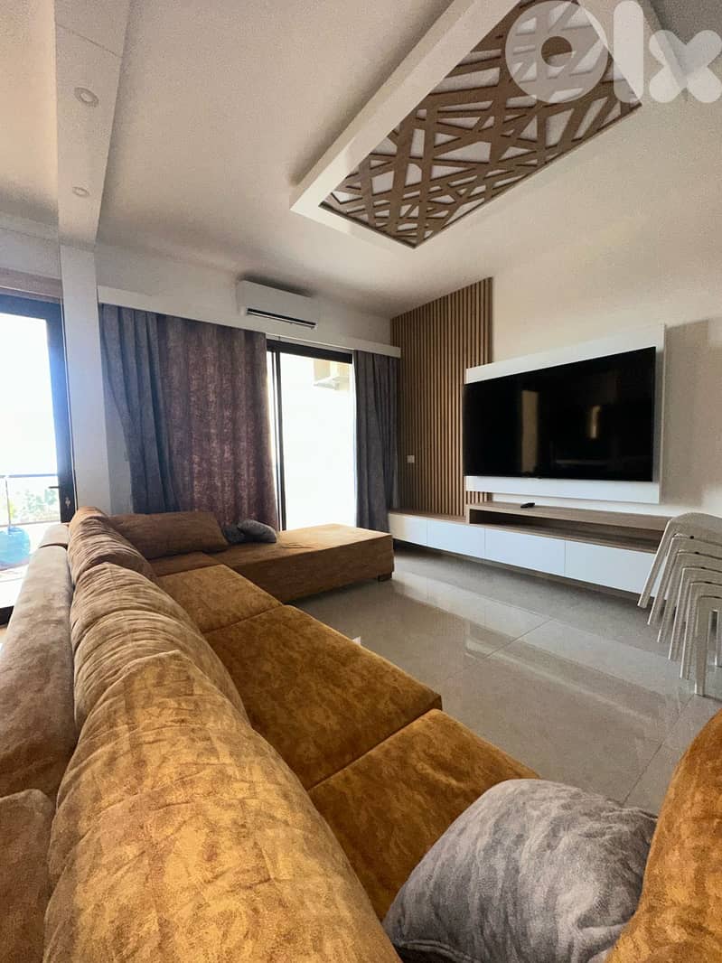 FURNISHED APARTMENT IN BOUARبوار (100SQ)WITH SEA VIEW(BWA-115) 0