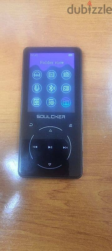 Soulcker D16 -16GB MP3 Player with Bluetooth 5.0 - Black 1