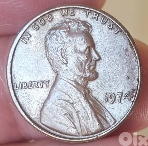 1974 1 cent United States of America U. S. A for 20 $ 0