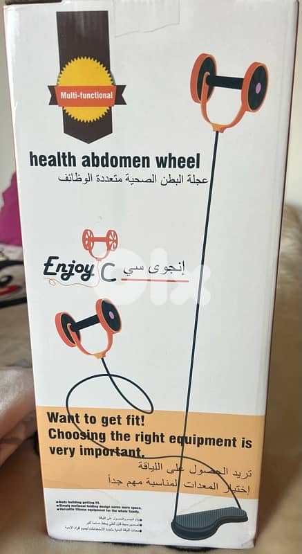 health andomen wheel / machine لشد المعدة 0