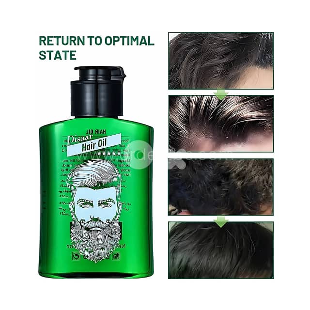 Disaar Hair Oil: Repair Damage & Boost Shine with Castor Blend 4