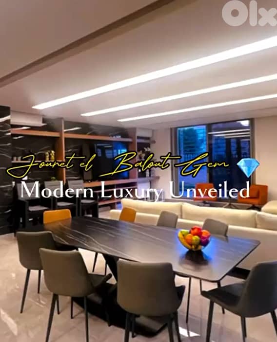 APARTMENT IN BROUMANA PRIME FOR SALE (350SQ) FULLY FURNISHED,(BR-312) 0