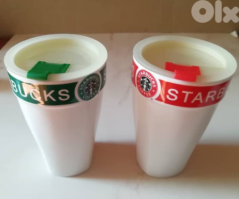 Starbucks Ceramic With Lid Coffee Mug  (500 ml) 2