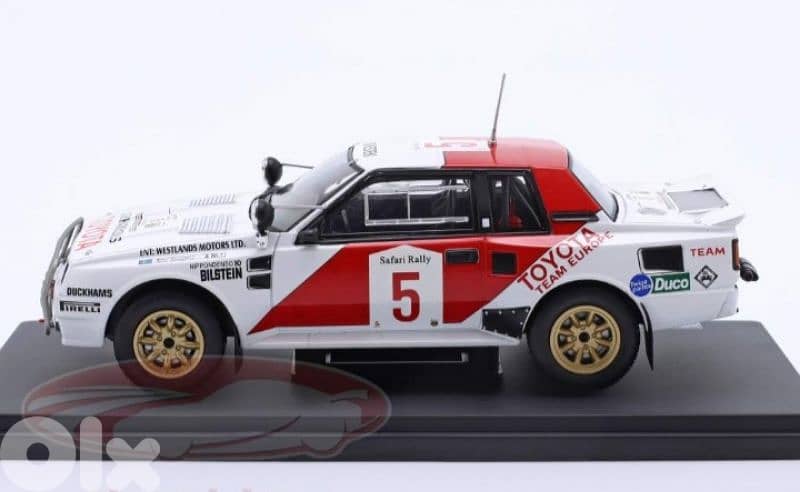 Toyota Celica Twin Cam (Rally Safari 1984) diecast car model 1:24 2