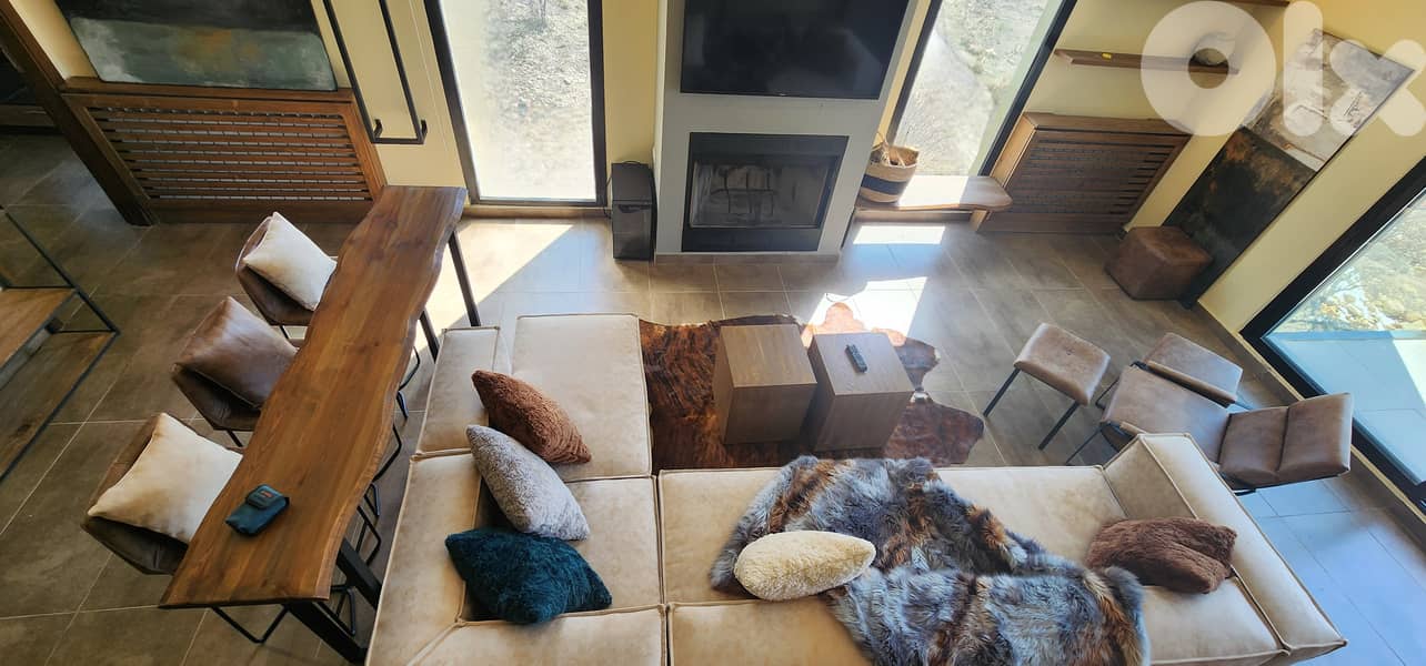 Chalet for sale in Tilal Al Assal/ Triplex/ Decorated/ Furnished 1