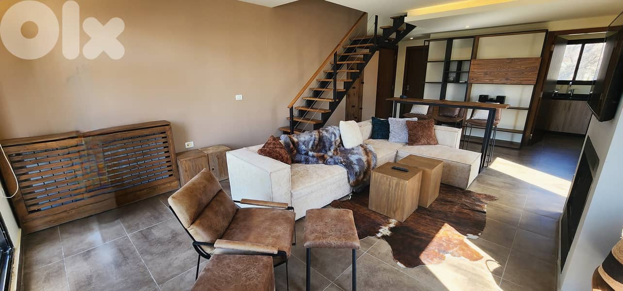 Chalet for sale in Tilal Al Assal/ Triplex/ Decorated/ Furnished 4