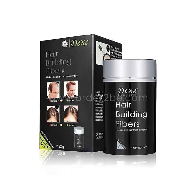 DeXe Hair Building Fibers Powder for Instantly Thicker, Fuller Hair 0