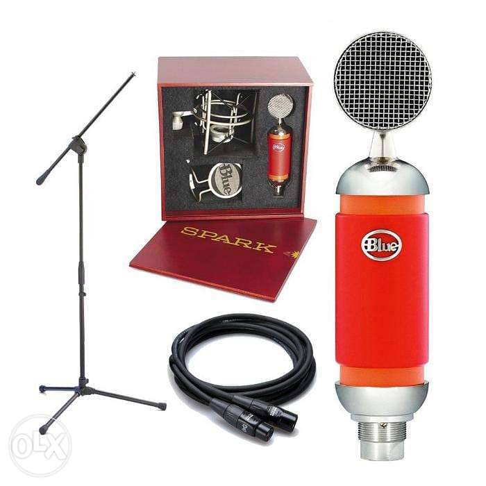 Blue Mic Spark Microphone , professional cardioid condenser Mic Studio 2