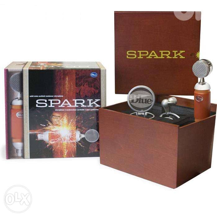 Blue Mic Spark Microphone , professional cardioid condenser Mic Studio 3