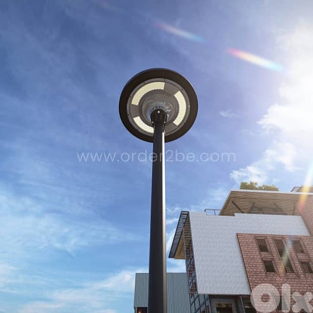 Explorer Warrior Solar Garden Light – 1200W LED, 48Ah, Remote 2