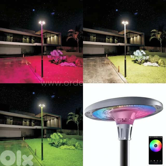 Explorer Warrior Solar Garden Light – 1200W LED, 48Ah, Remote 3