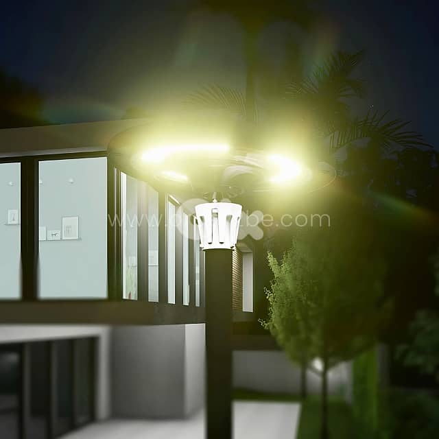 Explorer Warrior Solar Garden Light – 1200W LED, 48Ah, Remote 5