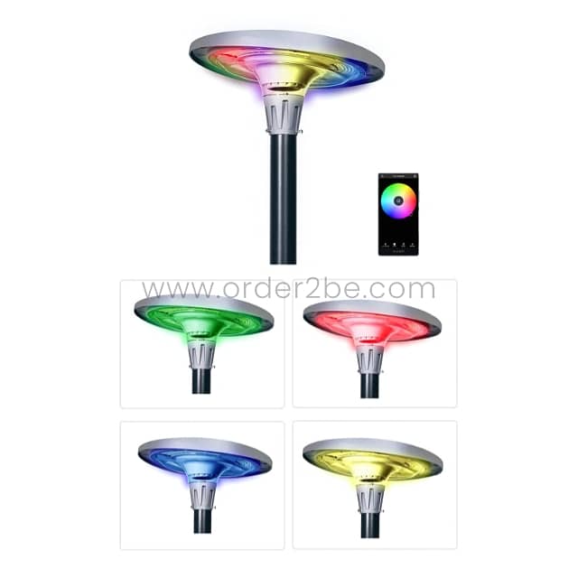 Explorer Warrior Solar Garden Light – 1200W LED, 48Ah, Remote 7