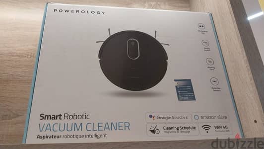 Powerology smart robotic vacuum cleaner 2600mah 20w Original & Best