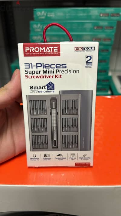 Promate 31-pieces super mini precision screwdriver kit 20$