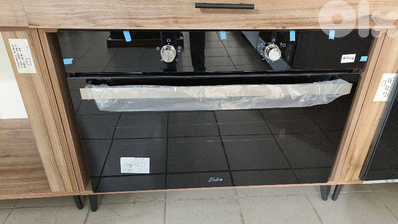ElectroGas Top/Oven 90cm Black توب و فرن إيطالي الأصلي 0
