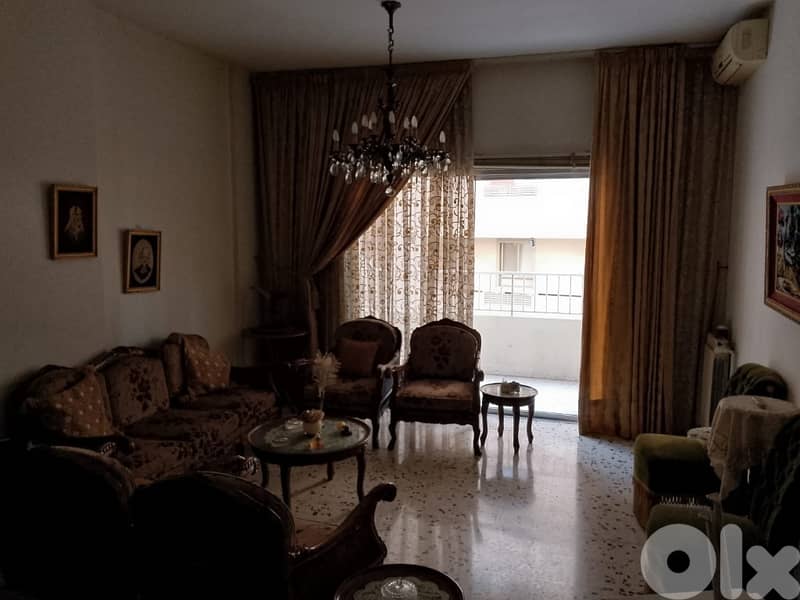 120 Sqm | Fully furnished apartment for rent in Achrafieh 0