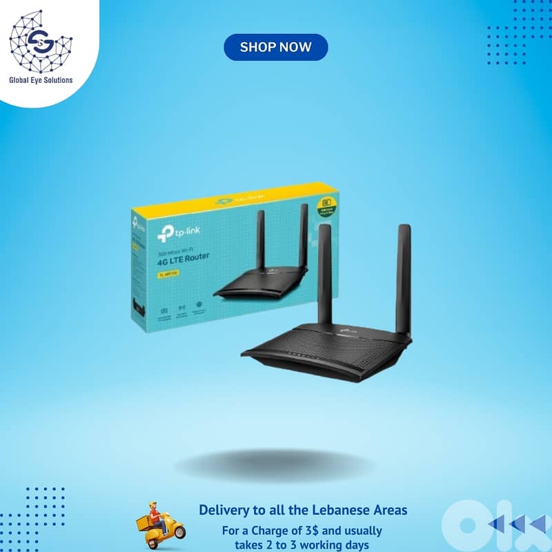 TL-MR100 300 Mbps Wireless N 4G LTE Router 0