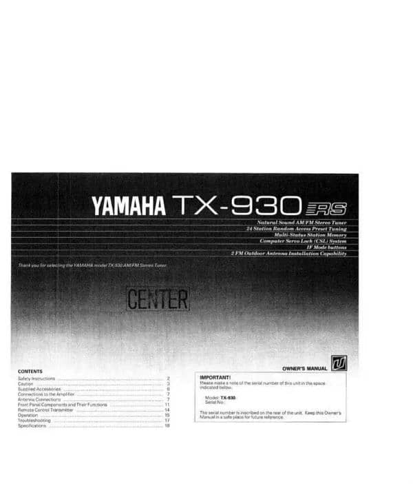 Yamaha 1