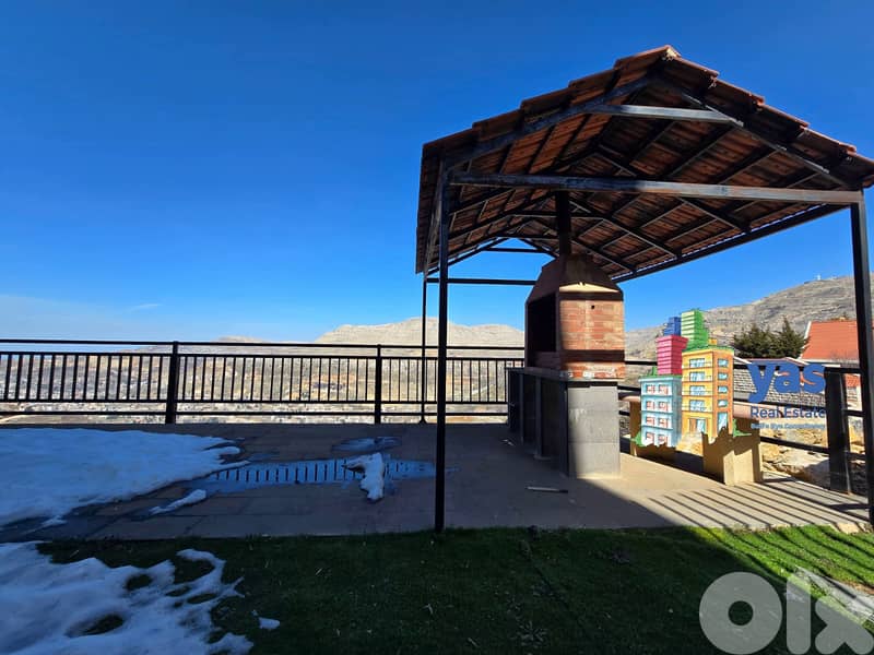 Ouyoun El Siman 80m2 | 50m2 Terrace | Furnished Chalet | Rent | DA 2