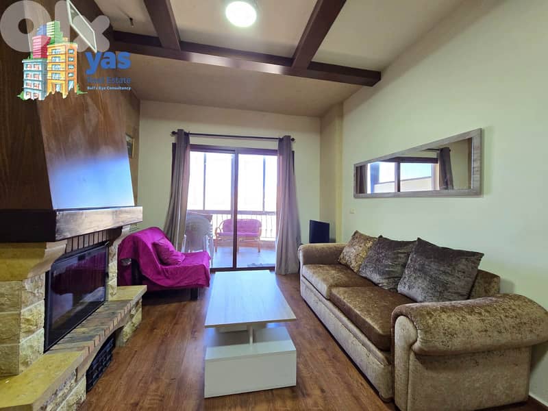 Ouyoun El Siman 80m2 | 50m2 Terrace | Furnished Chalet | Rent | DA 9