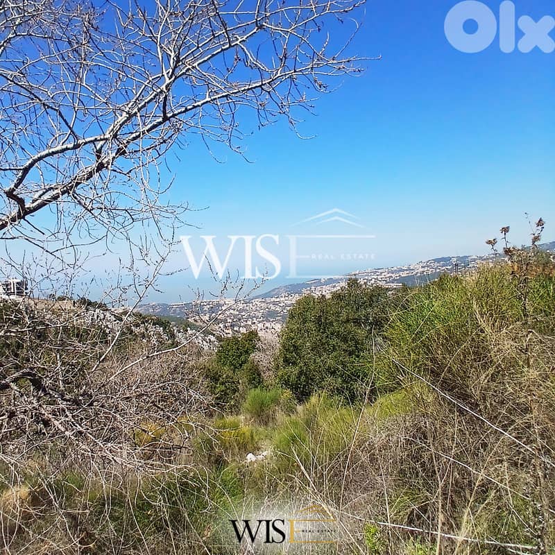 Prime 1175 SQM Land for SALE in Bikfaya ! 2