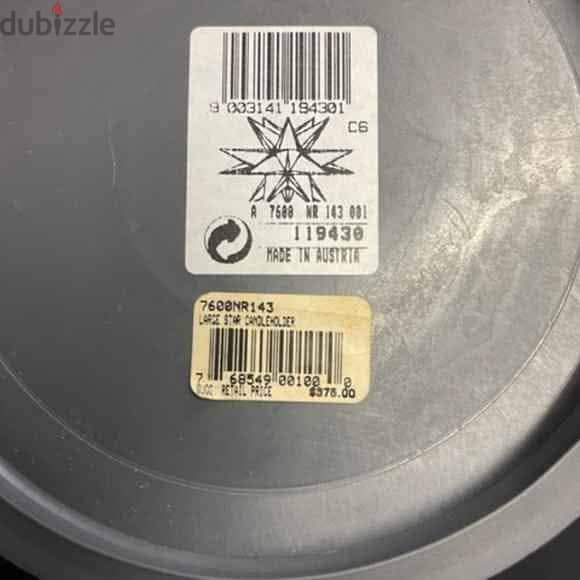 Swarovski Candle Holder 2