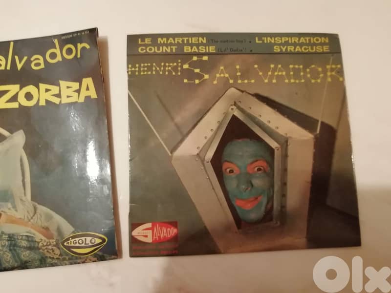Henri Salvador 2 x 45t 7" vinyl 1