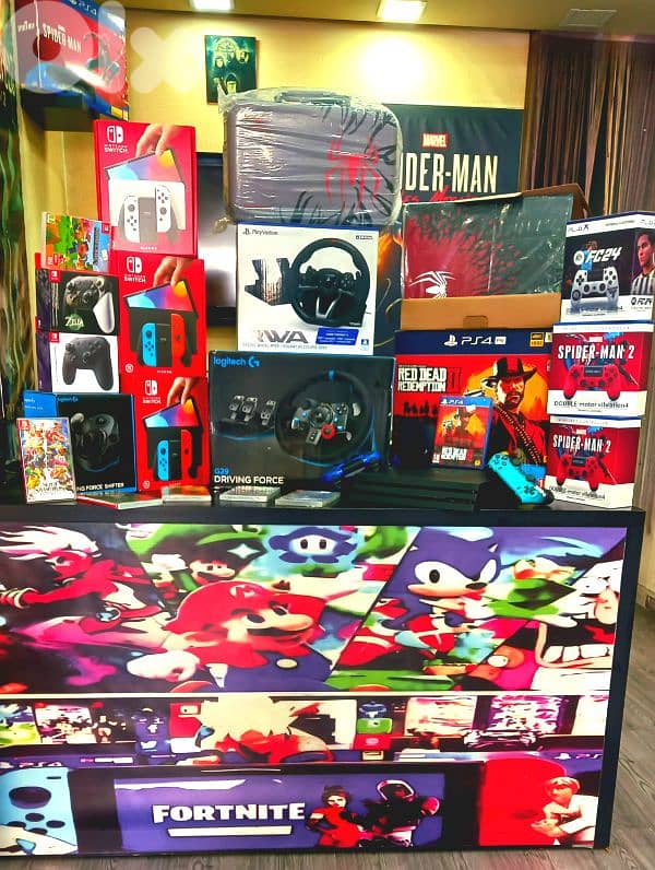 available ps4 / ps5 /xbox/nintendo swith starting 200$ 1