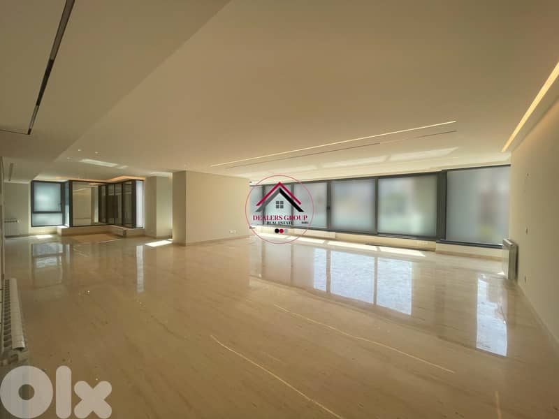 Luxurious Apartment for sale in Ain el Mreisseh in a Prime Location 0