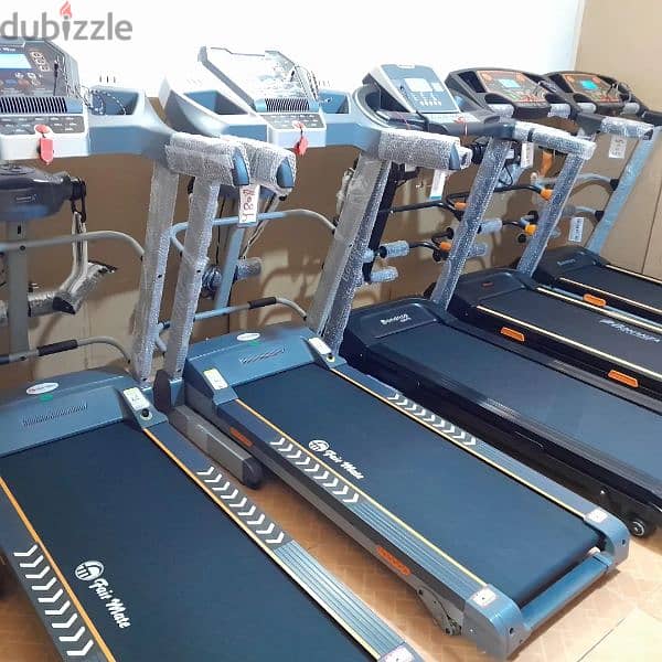 treadmill fitness automatic anicline  2,5hp motor power 4