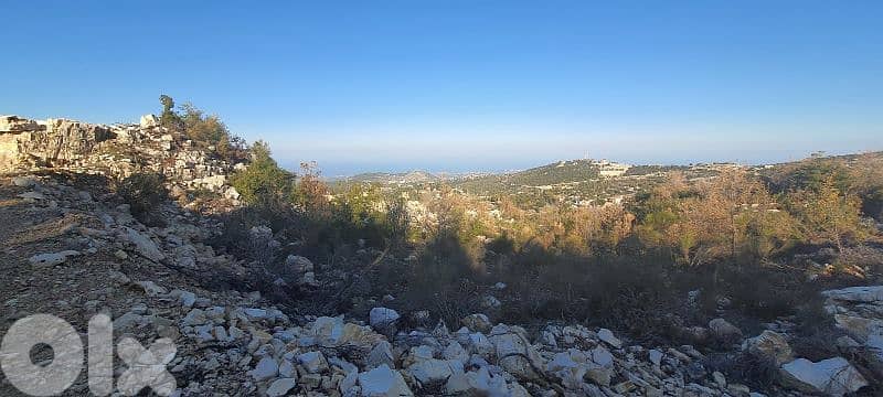 land for sale in mechmech jbeil أرض للبيع في مشمش جبيل 0