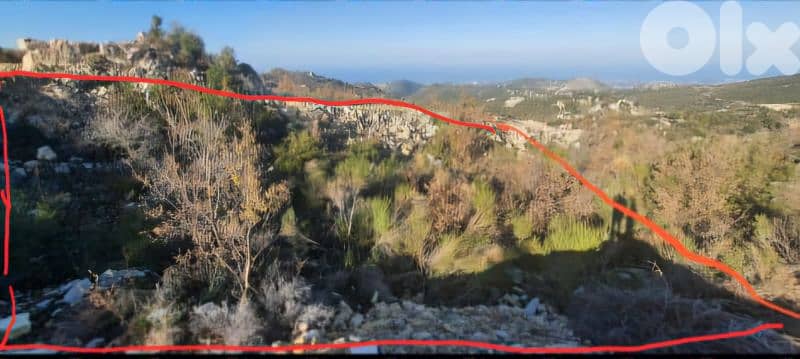 land for sale in mechmech jbeil أرض للبيع في مشمش جبيل 2