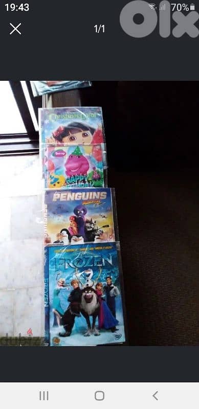 4 kids dvd's 0