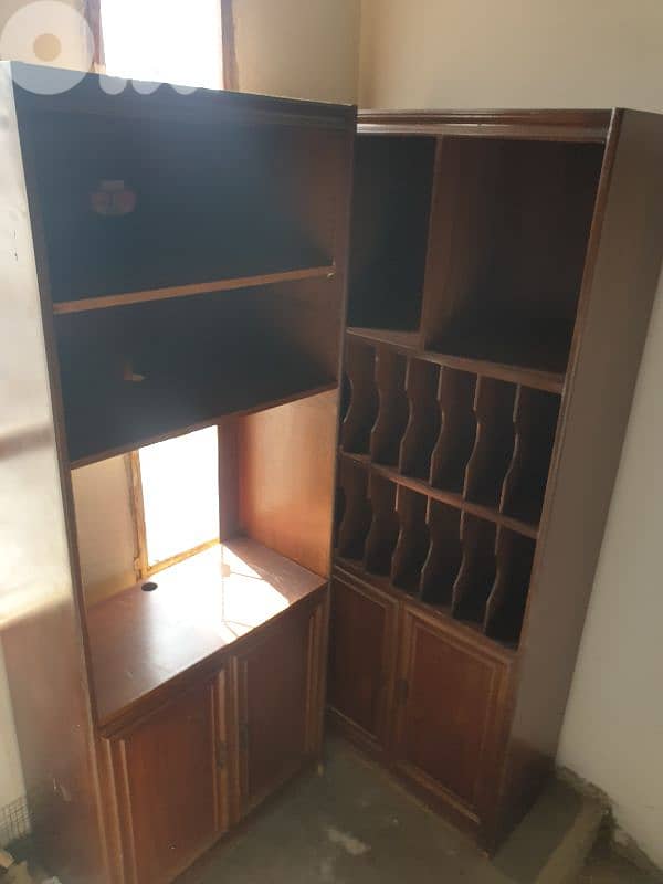 تصفية نهاءية TV cabinet / hot price/mobilia wood /only 40$ 0