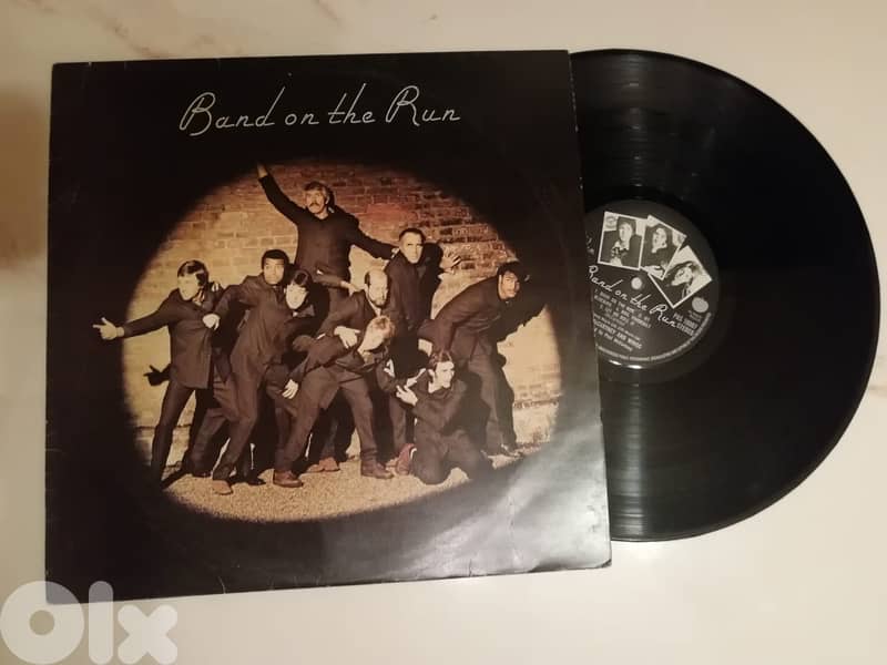 Paul McCartney & the Wings – Band On The Run vinyl album 0