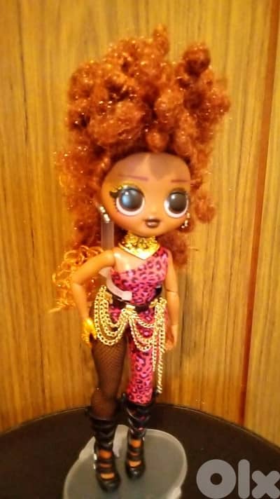 LOL REMIX ROCK FEROCIOUS OMG Great Rare doll in her Own wear +Shoes=32