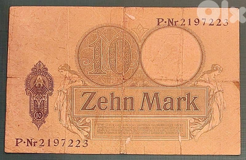 Germany 1906 Berlin 10 Mark 1