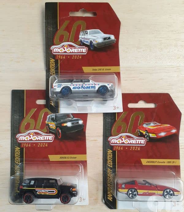 Majorette (60th Anniversary) diecast car model 1;64. 0