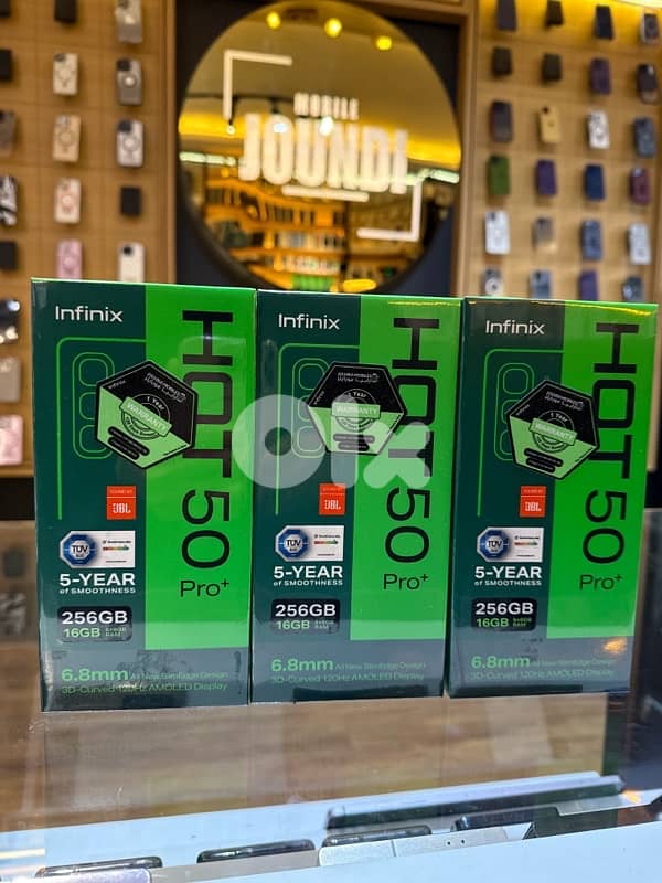NEW INIFINIX HOT 50 PRO PLUS 16 ram 256 Gb 0