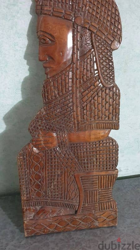 antique tablue hand work from  natural tree 0