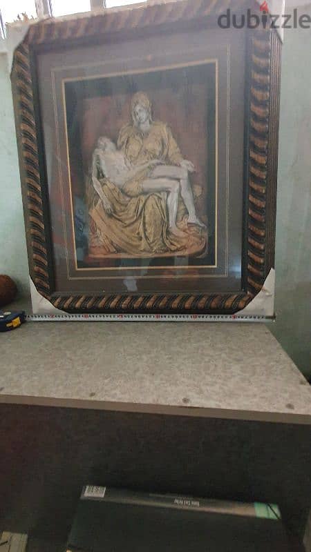 wooden and metal tablue big size 1