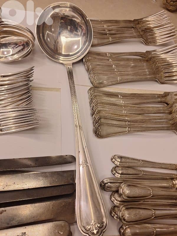 christofle France silver set of 161 psc 1830 since 5