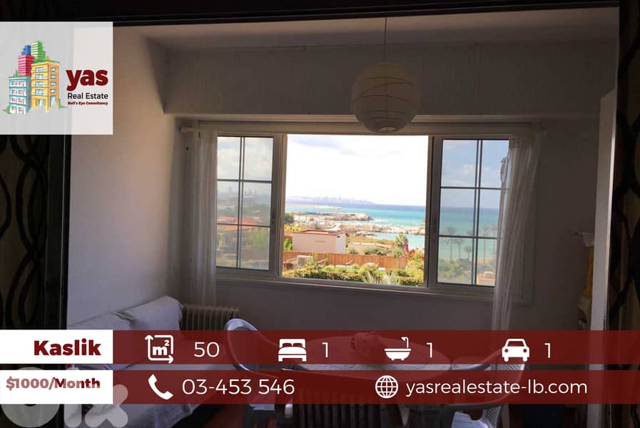 Kaslik/portemilio 50m2 | Furnished Chalet | Rent | Pool Access |EH/ABA 0